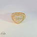 14KT Fancy Heart Ring