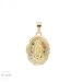  14k Tri-Color Lady of Guadalupe Charm 