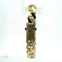  14kt13mm Monaco Cuban Link 