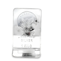  Sunshine Minting 1 Kilo .999 Fine Silver Bar