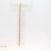 14K Tri-Color Gold 7.25" Diamond-Cut Beaded Bracelet 