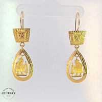 Dangle 18KT Yellow Gold