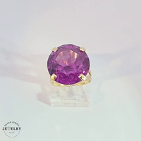 Amethyst Ring 14KT Yellow Gold