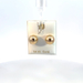 14K Yellow Gold 9MM Round Ball Stud Earrings