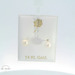 14K Yellow Gold 5mm Pearl Earrings with Screw Back