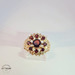 Garnet Ring 14KT Yellow Gold