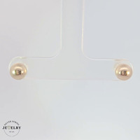 Ball Studs 14KT Yellow Gold 6mm