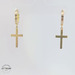 Cross Dangle 14KT Yellow Gold
