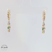 St Jude Huggies 14KT Yellow Gold