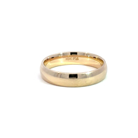 10kt Yellow Gold Low Comfort Fit, 4mm, Plain Band, Size 11