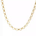 14K Yellow Gold Cable Link Chain Lobster Clasp 18in 5.0gm