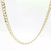 14K Yellow Gold Curb Link Chain Lobster Clasp 20in 12.7gm