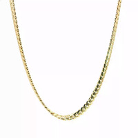 14K Yellow Gold Cuban Link Box Clasp 20in 25.0gm