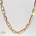 14KT Yellow Gold Supra Link Chain Hollow