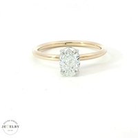 1ct D color, VVS2 Clarity, Oval Lab-Grown Diamond LG691532783 