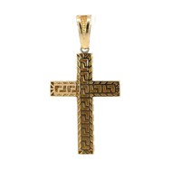  14k Crucifix Pendant 1.5 inch 