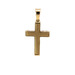  14k Satin Cross 1.25-inch 