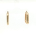  14k Square Hoop Earring