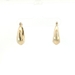  14k Oval Hoop Earring