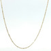 14K Yellow Gold Beaded Chain 20in 2.5gm