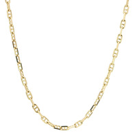 14K Yellow Gold Anchor Link Chain 16in 7.6gm