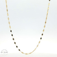 14K Yellow Gold Anchor Chain 18in 1.1gm
