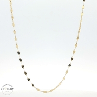 14K Yellow Gold Anchor Chain 16in 0.9gm