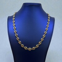  14k Hollow Puff Anchor Link Chain 