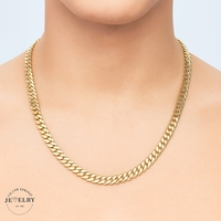  14KT Cuban Link Yellow Gold 9.5mm, 26"