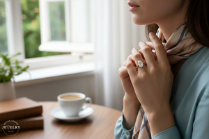 14k Yellow Gold 1.01ct Oval Lab Diamond Solitaire Ring 